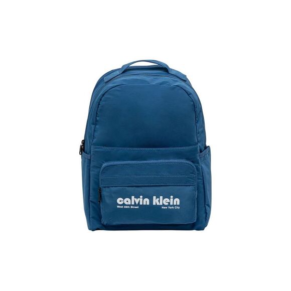 Calvin Klein Blue Recycled Polyester Men's Backpack
